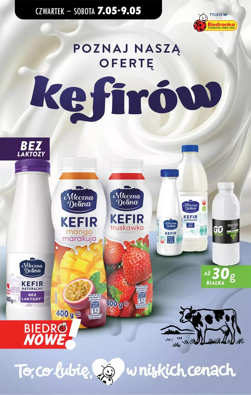Gazetka promocyjna Biedronka - Od Czwartku - ważna 07.05 do 13.05.2026 - strona 66 - produkty: Kefir, Mango, Por, Ser