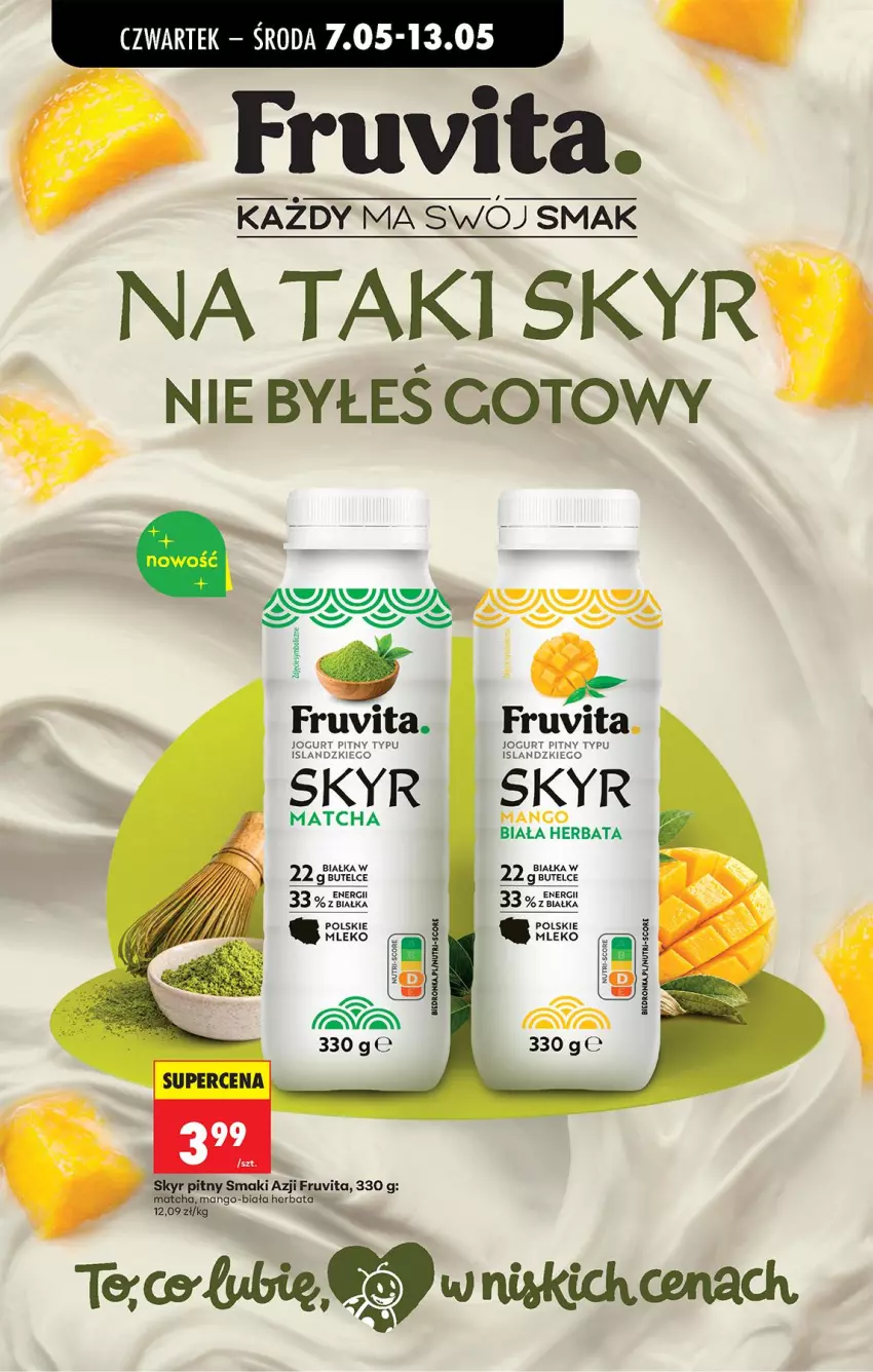 Gazetka promocyjna Biedronka - Od Czwartku - ważna 07.05 do 13.05.2026 - strona 67 - produkty: Herbata, Isla, Jogurt, Jogurt pitny