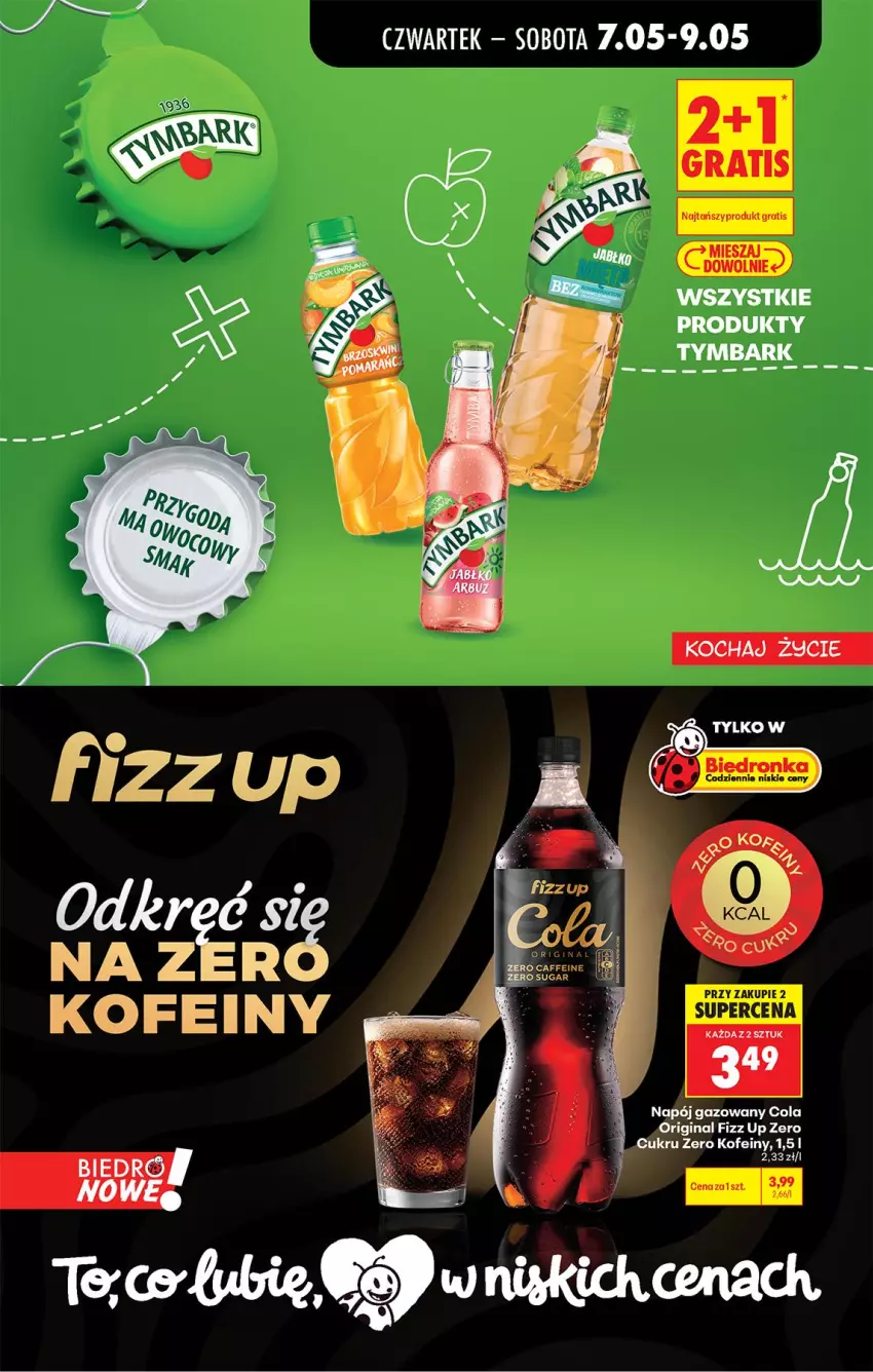 Gazetka promocyjna Biedronka - Od Czwartku - ważna 07.05 do 13.05.2026 - strona 73 - produkty: Gin, Napój, Napój gazowany