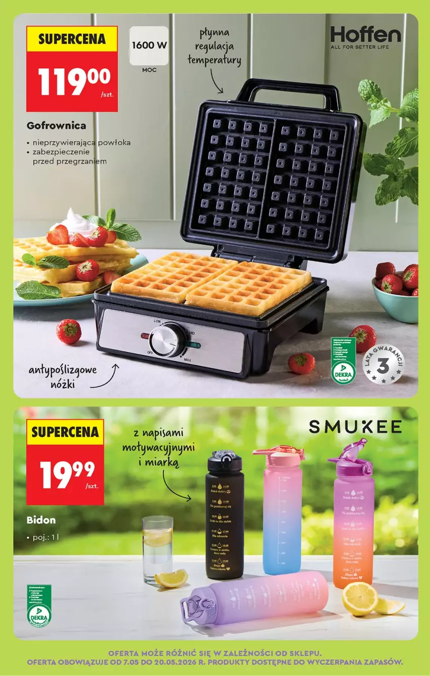 Gazetka promocyjna Biedronka - Od Czwartku - ważna 07.05 do 13.05.2026 - strona 83 - produkty: Gofrownica, Piec