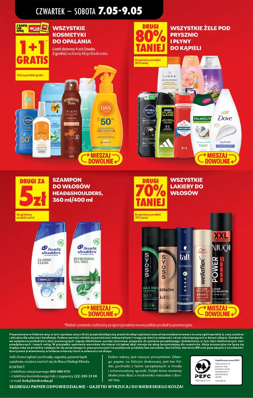 Gazetka promocyjna Biedronka - Od Czwartku - ważna 07.05 do 13.05.2026 - strona 85 - produkty: Fa, Gra, Isla, Kosz, Lakier, Napoje, Niuqi, Papier, Por, Szampon, Telefon
