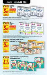 Gazetka promocyjna Biedronka - Od Czwartku - Gazetka - ważna od 13.05 do 13.05.2026 - strona 78 - produkty: HiPP, Pralki, Por, NBA, Gry, Gra, Pampers, Majtki, O nas, Dzieci, Pieluchomajtki, Karmi, Mleko