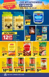 Gazetka promocyjna Aldi - Pełna oferta - Gazetka - ważna od 23.09 do 23.09.2023 - strona 14 - produkty: Majonez, Ketchup, Sos, Mus, Kawa, Mleko zagęszczone, Pomidory, Musztarda, Mleko