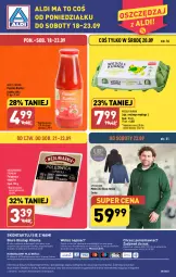 Gazetka promocyjna Aldi - Pełna oferta - Gazetka - ważna od 23.09 do 23.09.2023 - strona 36 - produkty: Polędwica, Por, Rust, Jaja, O nas, Moda, Biuro, Bluza, Jaja z wolnego wybiegu, Fa