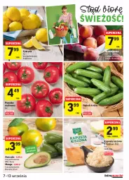 Gazetka promocyjna Intermarche - Gazetka promocyjna - Gazetka - ważna od 13.09 do 13.09.2021 - strona 11 - produkty: Ogórek, Avocado, Mango, Pomidor malinowy