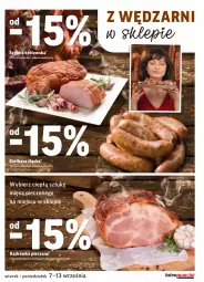 Gazetka promocyjna Intermarche - Gazetka promocyjna - Gazetka - ważna od 13.09 do 13.09.2021 - strona 15 - produkty: Piec, Szynka Królewska, Szynka, Kiełbasa, Kiełbasa śląska