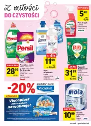 Gazetka promocyjna Intermarche - Gazetka promocyjna - Gazetka - ważna od 13.09 do 13.09.2021 - strona 34 - produkty: Ludwik, Gin, Papier, Proszek do prania, Persil, Płyn do płukania, Ręcznik, Mola, Fairy, Zmywarki, Płyn do szyb, Lenor, Fa