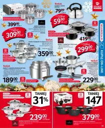 Gazetka promocyjna Selgros - Prezenty 2021 - Gazetka - ważna od 24.12 do 24.12.2021 - strona 19 - produkty: Piec, Sok, Ser, Por, Miarka, Czajnik, Widelec, Stół, Trzepaczka, Piekarnik, Patelnia, Pokrywa, Rondel