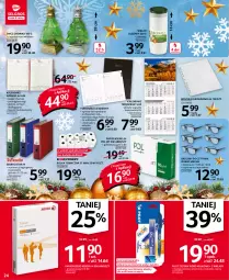 Gazetka promocyjna Selgros - Prezenty 2021 - Gazetka - ważna od 24.12 do 24.12.2021 - strona 24 - produkty: Ser, Por, Gra, Choinka, Inka, Papier, Rama, Długopis, Kosz, Klej, Tusz, Znicz, Okulary do czytania, Olej, Lakier, Kalendarz, Wkład olejowy