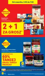Gazetka promocyjna Lidl - GAZETKA - Gazetka - ważna od 07.02 do 07.02.2026 - strona 12 - produkty: Ciastka, Dżem, Wafle
