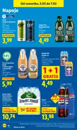 Gazetka promocyjna Lidl - GAZETKA - Gazetka - ważna od 07.02 do 07.02.2026 - strona 48 - produkty: Sok, Gra, Napój energetyczny, Napoje, LANA, Pepsi, Napój gazowany, Oshee, Woda, Mango, Napój