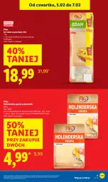 Gazetka promocyjna Lidl - GAZETKA - Gazetka - ważna od 07.02 do 07.02.2026 - strona 7 - produkty: Ser, Pilos, Edam, Gouda