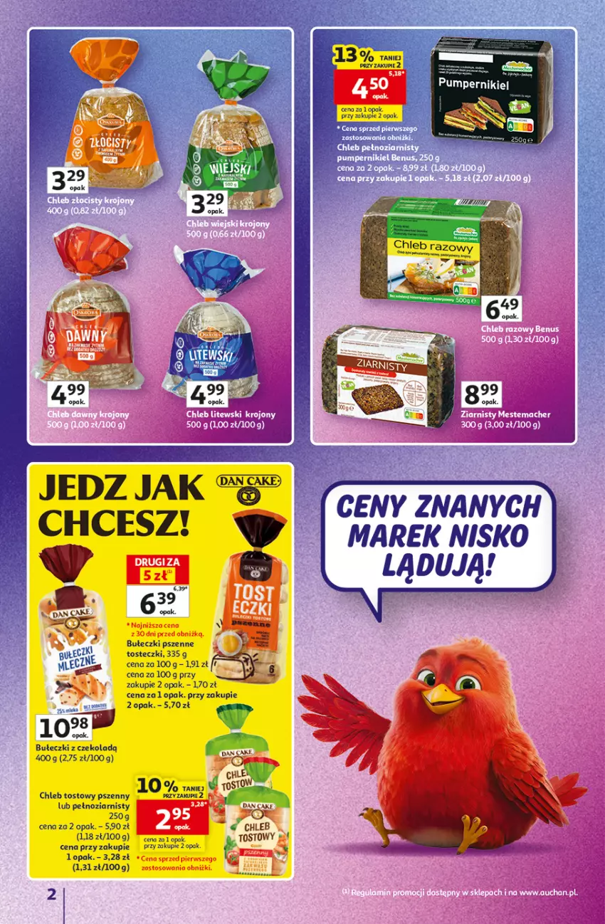 Gazetka promocyjna Auchan - 30 Lat Hipermarket Auchan Znane marki - ważna 03.09 do 09.09.2026 - strona 2