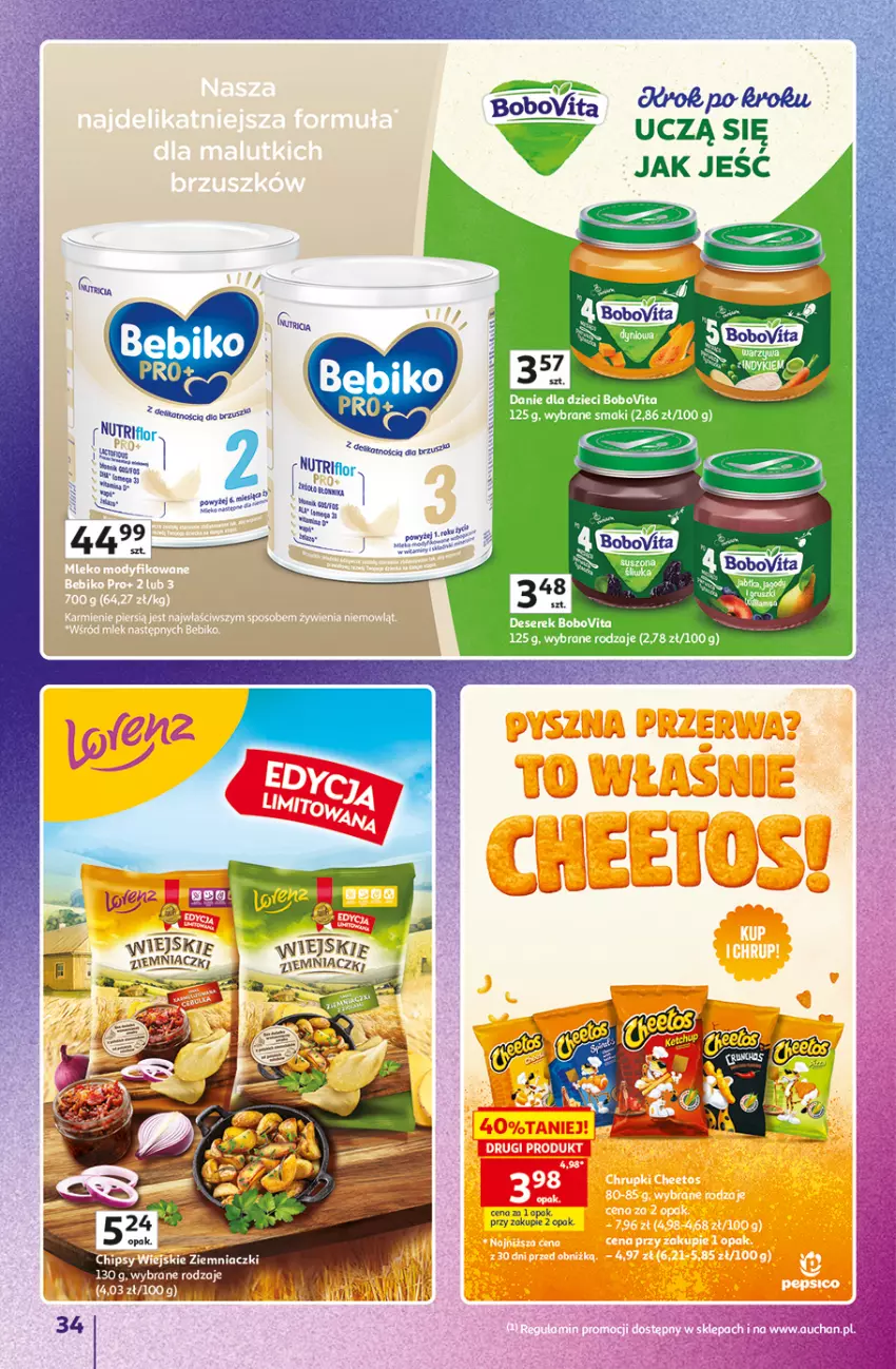 Gazetka promocyjna Auchan - 30 Lat Hipermarket Auchan Znane marki - ważna 03.09 do 09.09.2026 - strona 34
