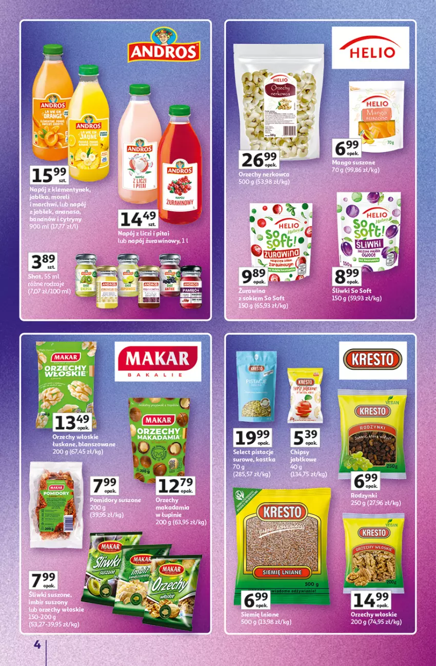Gazetka promocyjna Auchan - 30 Lat Hipermarket Auchan Znane marki - ważna 03.09 do 09.09.2026 - strona 4 - produkty: Helio