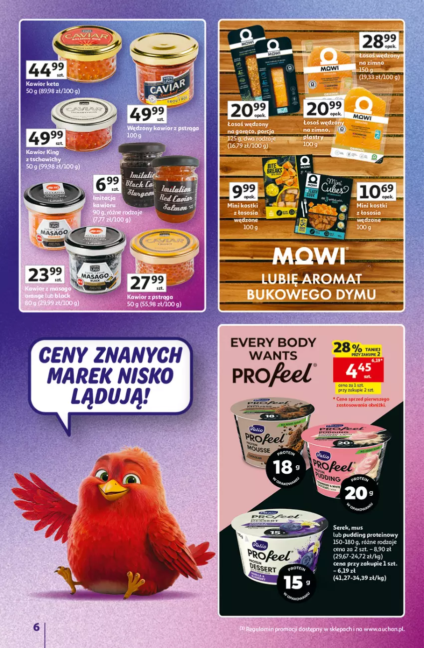 Gazetka promocyjna Auchan - 30 Lat Hipermarket Auchan Znane marki - ważna 03.09 do 09.09.2026 - strona 6 - produkty: Body, Kawior, Mus, Pudding, Ser, Serek