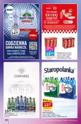 Gazetka promocyjna Auchan - 30 Lat Hipermarket Auchan Znane marki - Gazetka - ważna od 09.09 do 09.09.2026 - strona 28 - produkty: Coca-Cola, Napój gazowany, Staropolanka, Woda, Napój, Cisowianka, Pokrywa, Magnez