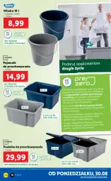 Gazetka promocyjna Lidl - GAZETKA - Gazetka - ważna od 04.09 do 04.09.2021 - strona 18 - produkty: Pojemnik, Pudełko, Wiadro, Pojemnik do przechowywania