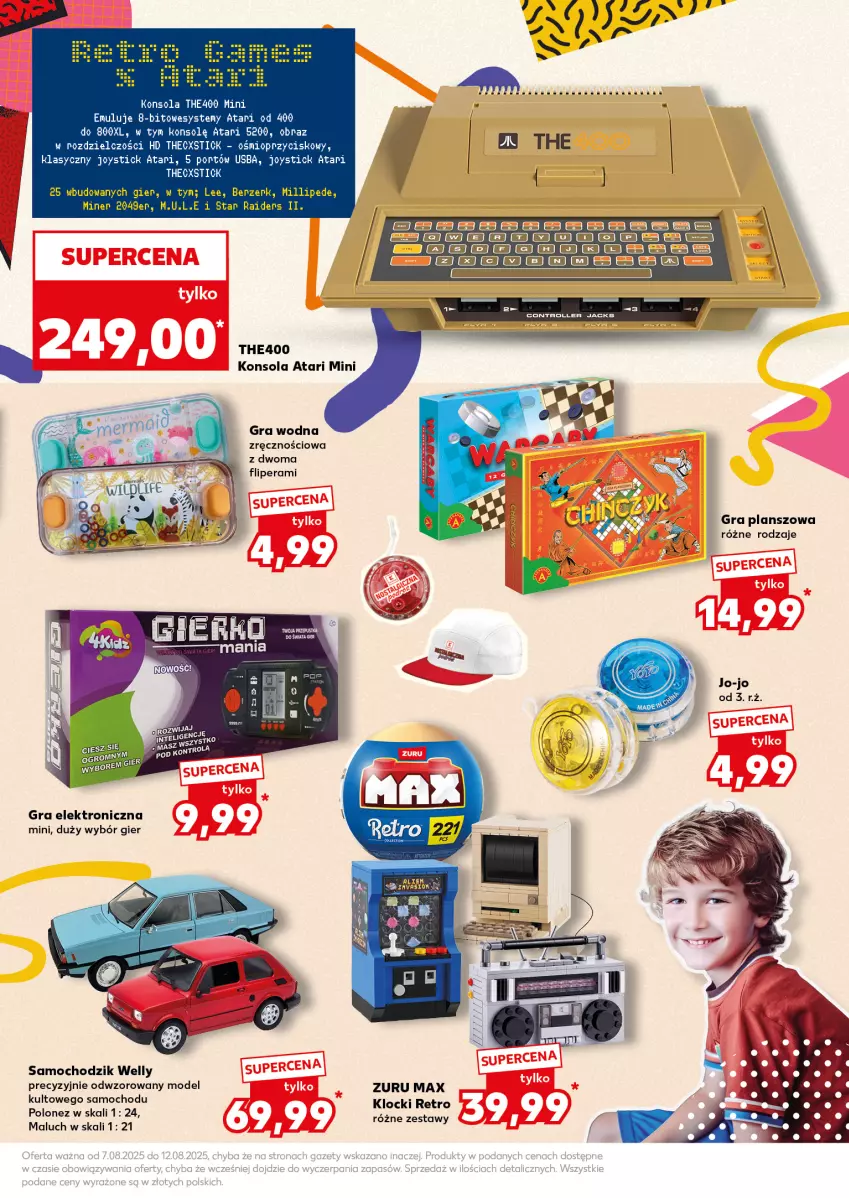 Gazetka promocyjna Kaufland - Mocny Start - ważna 11.08 do 12.08.2025 - strona 15 - produkty: Chodzik, Control, Gra, Klocki, Konsola, Mecze, Por, Roller
