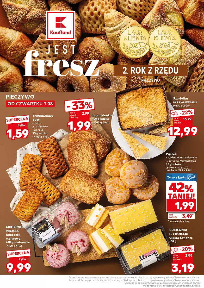 Gazetka promocyjna Kaufland - Mocny Start - ważna 11.08 do 12.08.2025 - strona 22 - produkty: Babeczki, Cukier, Jagodzianka, Pączek, Piec, Pieczywo