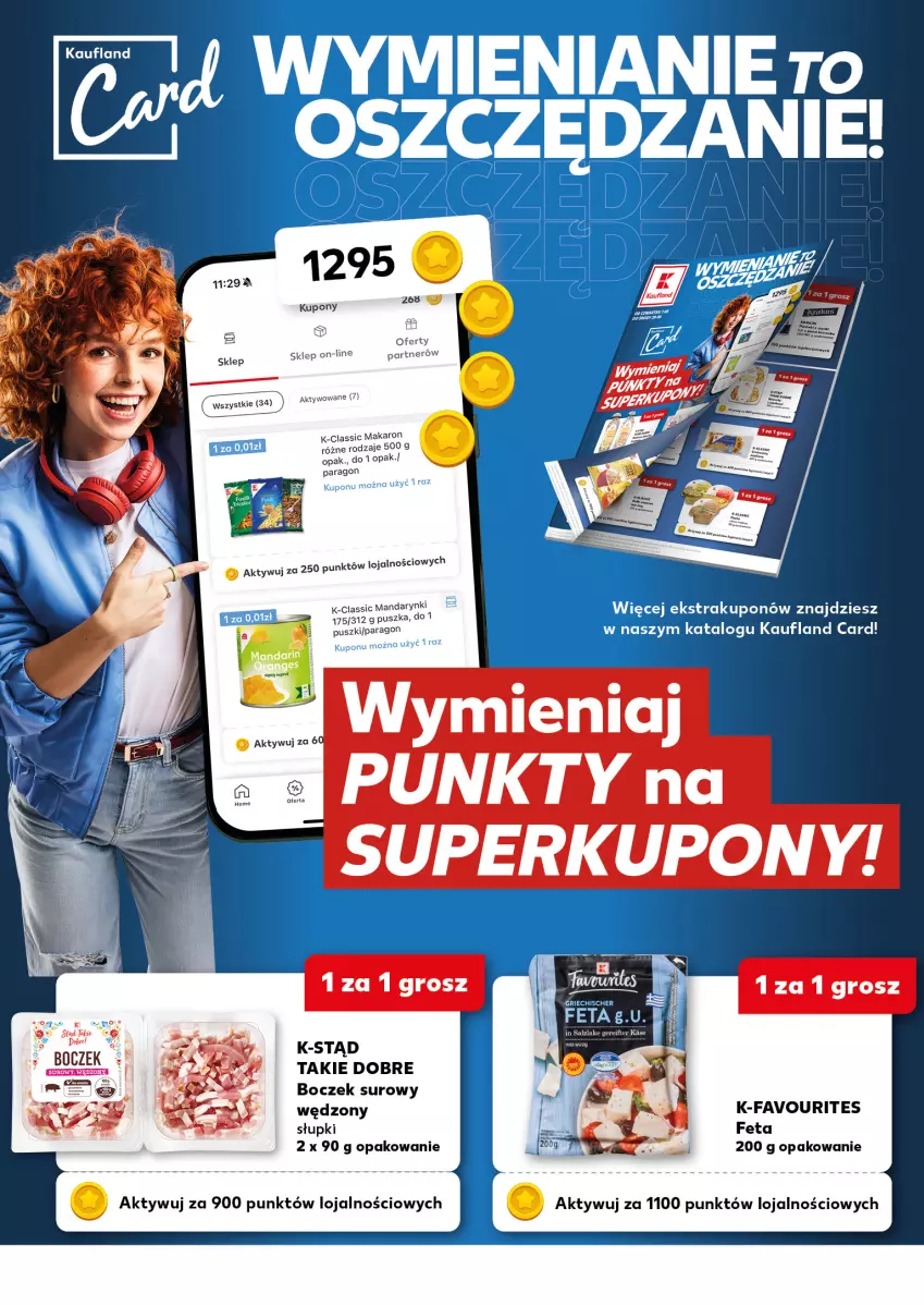 Gazetka promocyjna Kaufland - Mocny Start - ważna 11.08 do 12.08.2025 - strona 6 - produkty: Boczek, Fa, Feta, Makaron