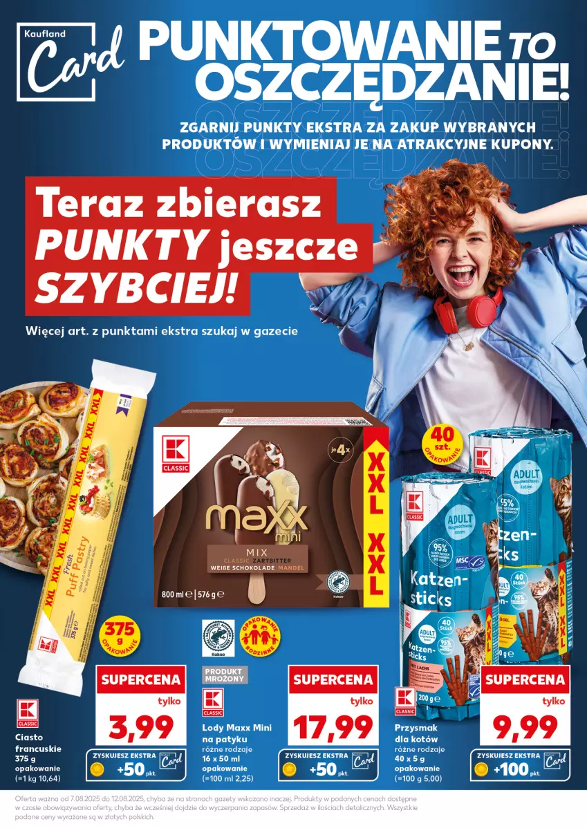 Gazetka promocyjna Kaufland - Mocny Start - ważna 11.08 do 12.08.2025 - strona 7 - produkty: Gra, LG, Lody, Tera