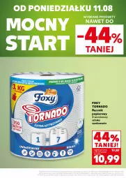 Gazetka promocyjna Kaufland - Mocny Start - Gazetka - ważna od 12.08 do 12.08.2025 - strona 2 - produkty: Papier, Ręcznik, Foxy