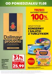 Gazetka promocyjna Kaufland - Mocny Start - Gazetka - ważna od 12.08 do 12.08.2025 - strona 3 - produkty: Ser, BIC, Dallmayr, Kawa, Dior, Sałat, Waga