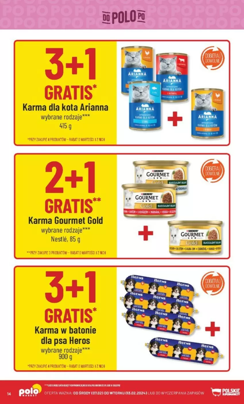 Gazetka promocyjna PoloMarket - ważna 07.02 do 13.02.2024 - strona 6 - produkty: Baton, Gourmet Gold