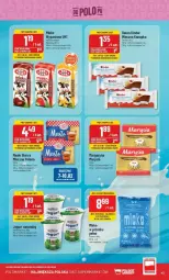 Gazetka promocyjna PoloMarket - Gazetka - ważna od 13.02 do 13.02.2024 - strona 38 - produkty: Jogurt naturalny, Mleko w proszku, Jogurt, Dell, LANA, Margaryna, Baton, Mleczna kanapka, Masło, Kinder, Mleko