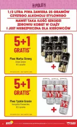 Gazetka promocyjna PoloMarket - Gazetka - ważna od 13.02 do 13.02.2024 - strona 4 - produkty: Piwo, Tyskie, Warka, LG