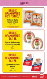 Gazetka promocyjna PoloMarket - Gazetka - ważna od 13.02 do 13.02.2024 - strona 45 - produkty: Krakus, Por, Bols, Pasztet, Szynka, Sport, Kiełbasa, Kiełbasa śląska