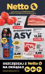 Gazetka promocyjna Netto - Artykuły spożywcze - Gazetka - ważna od 04.03 do 04.03.2023 - strona 1 - produkty: Pepsi max, Papier, Mirinda, Pepsi, Ręcznik, Boczek, Boczek wieprzowy
