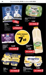 Gazetka promocyjna Netto - Artykuły spożywcze - Gazetka - ważna od 04.03 do 04.03.2023 - strona 14 - produkty: Ser, Piątnica, Jaja, Napój roślinny, Serek homogenizowany, Serek, Ser kozi, Danio, Masło, Napój, Jaja z wolnego wybiegu, Fa