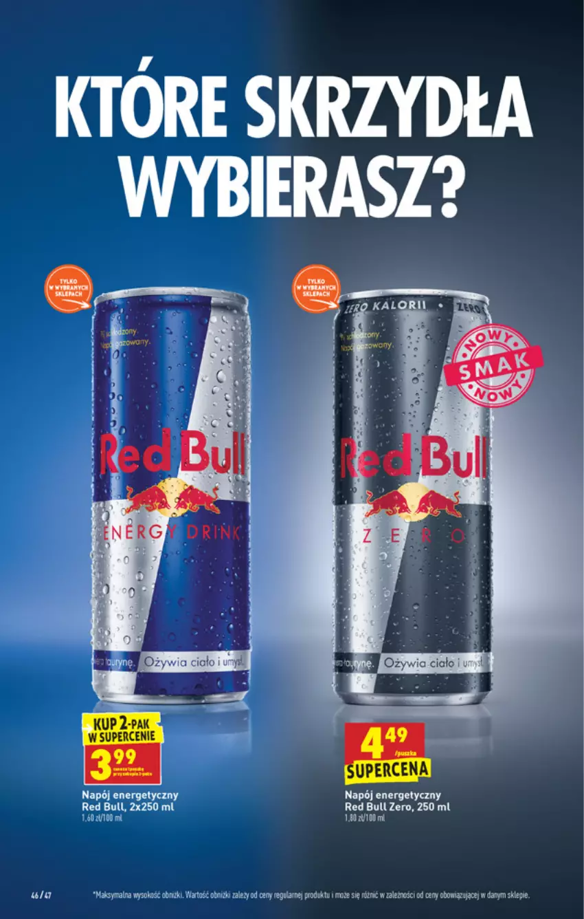 Gazetka promocyjna Biedronka - W tym tygodniu - ważna 18.02 do 24.02.2021 - strona 46 - produkty: Napój, Napój energetyczny, Red Bull, Sok