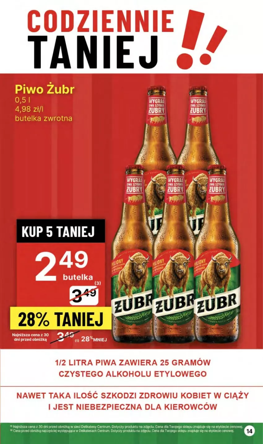 Gazetka promocyjna Delikatesy Centrum - NOWA GAZETKA Delikatesy Centrum od 23 maja! 23-29.05.2024 - ważna 23.05 do 29.05.2024 - strona 14 - produkty: Rum