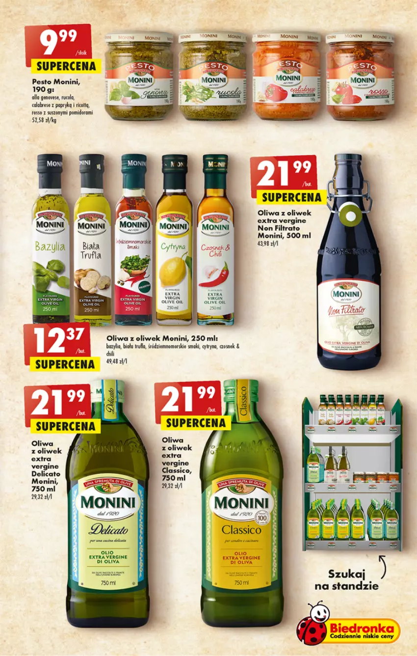 Gazetka promocyjna Biedronka - W tym tygodniu - ważna 21.07 do 27.07.2022 - strona 37 - produkty: Bazyl, Bazylia, Gin, Monini, Oliwa z oliwek, Ser