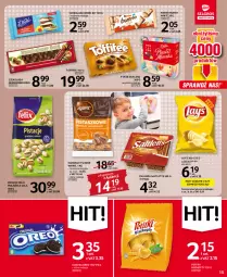 Gazetka promocyjna Selgros - Oferta spożywcza - Gazetka - ważna od 10.08 do 10.08.2022 - strona 15 - produkty: Pistacje, Ciastka, Ser, Kinder Bueno, Wawel, Mleczko, Czekolada, Ptasie mleczko, Toffifee, Felix, Lay’s, Oreo, Biszkopty, Kinder