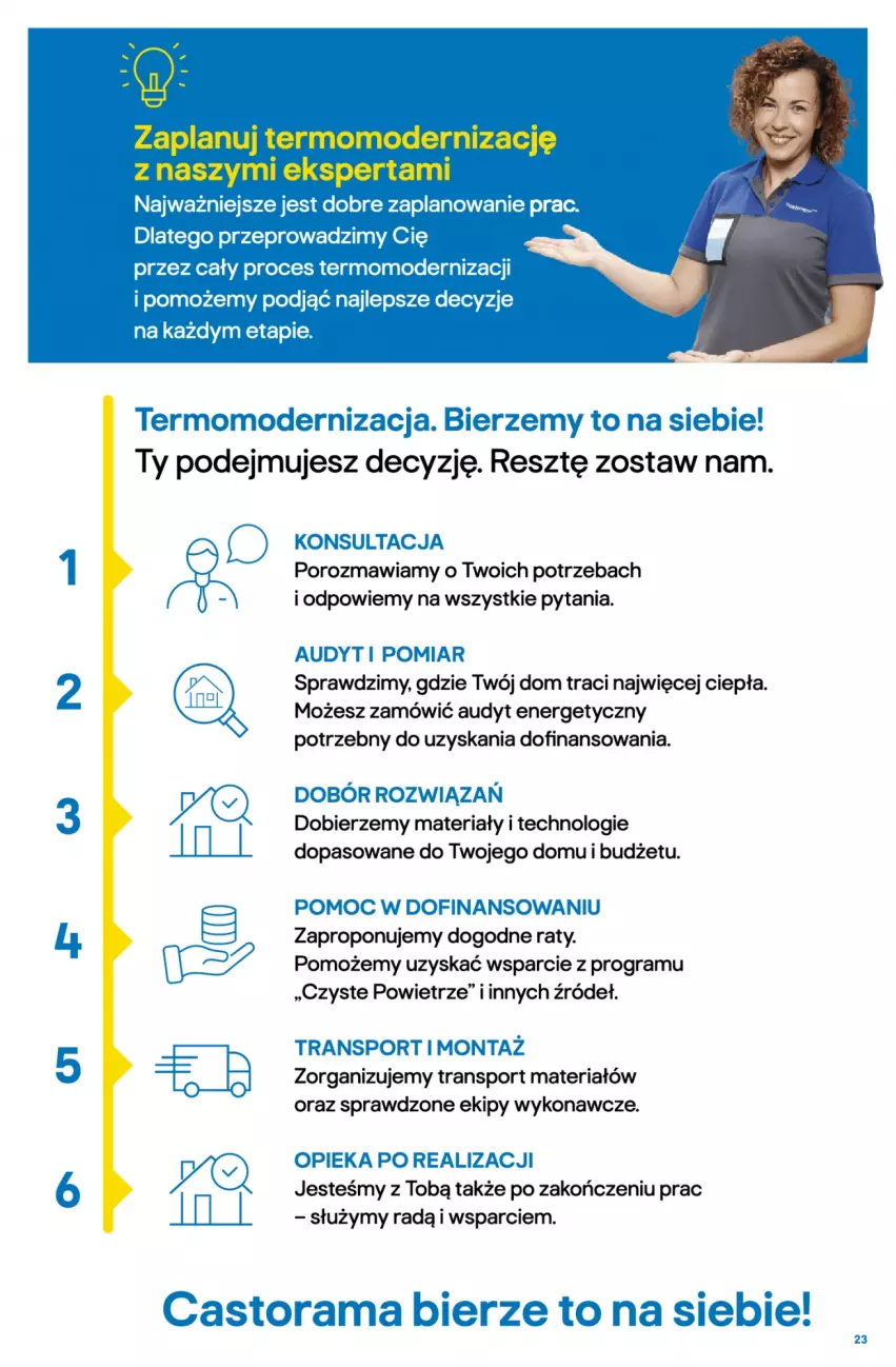 Gazetka promocyjna Castorama - Gazetka Drzwi i Podłogi 14.10-3.11.2026 - ważna 14.10 do 03.11.2026 - strona 23 - produkty: Fa, Gra, Mus, Por, Sport, Tran