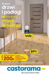 Gazetka promocyjna Castorama - Gazetka Drzwi i Podłogi 14.10-3.11.2026 - Gazetka - ważna od 03.11 do 03.11.2026 - strona 1 - produkty: Por, Rama, Panel winylowy, Skrzydło drzwiowe, Drzwi, Astor, Podkład