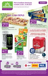 Gazetka promocyjna Stokrotka - Stokrotka Express - Gazetka - ważna od 21.06 do 21.06.2023 - strona 1 - produkty: Piwa, Kurczak, Gra, Napój energetyczny, Warka, Zapiekanka, Tymbark, Baton, Owoce, Napój