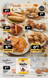 Gazetka promocyjna Netto - Od Poniedziałku - Gazetka - ważna od 07.12 do 07.12.2025 - strona 13 - produkty: Kurczak, Croissant, Wafle, Pizza, Kapustą, Bułka, Dynią, Wafle tortowe