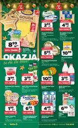 Gazetka promocyjna Netto - Od Poniedziałku - Gazetka - ważna od 07.12 do 07.12.2025 - strona 14 - produkty: Ser topiony, Top, Ser, Inka, Maślanka, Danone, Piątnica, Jogurt, Président, Napój roślinny, Mlekovita, Rolada Ustrzycka, Activia, Serek homogenizowany, Serek, Camembert, Rolada, Hochland, Danio, Gouda, Napój, Jogurt pitny, Mleko