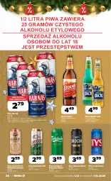 Gazetka promocyjna Netto - Od Poniedziałku - Gazetka - ważna od 07.12 do 07.12.2025 - strona 24 - produkty: Piwa, Piwo, Koc, Gra, Namysłów, Tyskie, Carlsberg, Okocim, Harnaś, Captain Jack