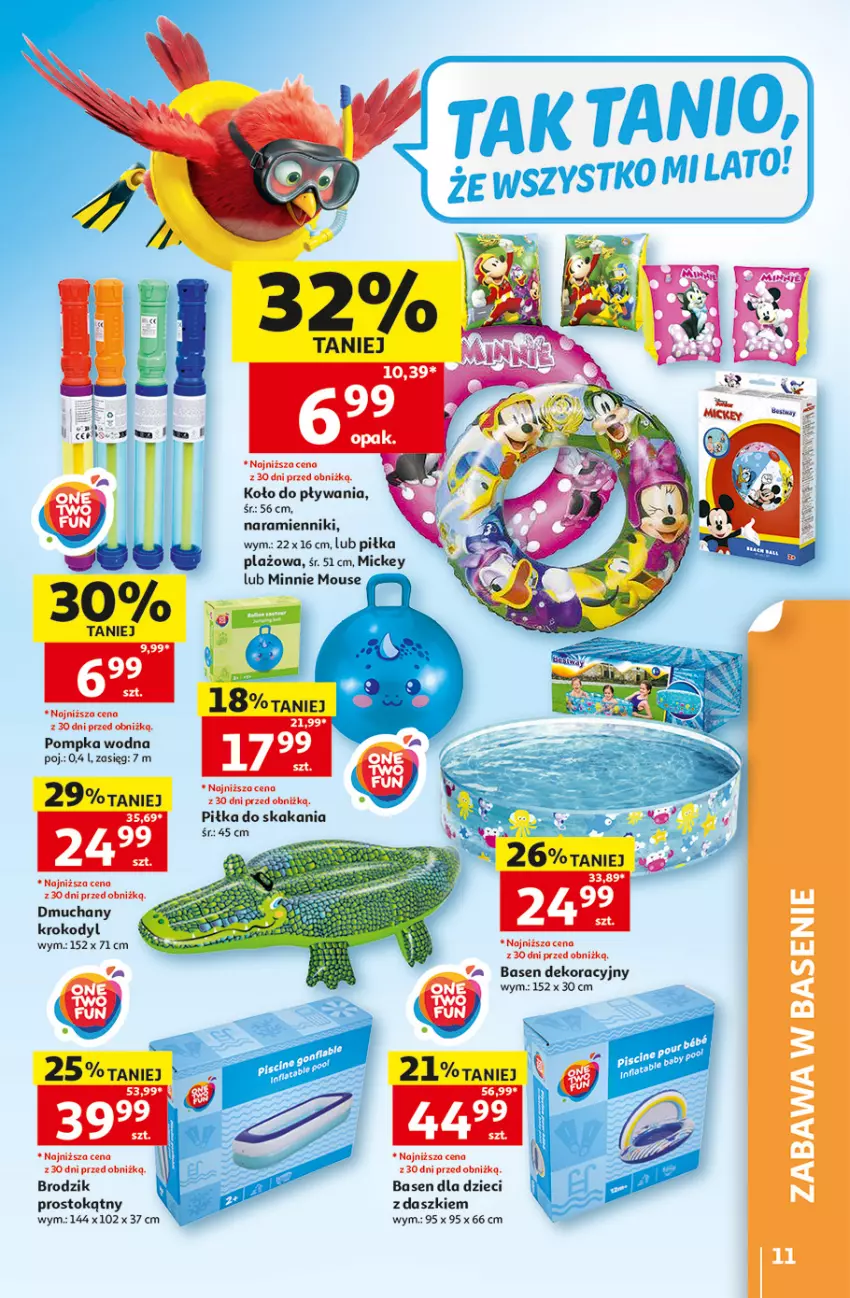 Gazetka promocyjna Auchan - 30 Lat Hipermarket - ważna 18.06 do 24.06.2026 - strona 11 - produkty: Brodzik, Dzieci, Fa, Pompka