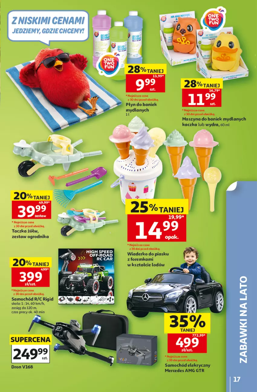 Gazetka promocyjna Auchan - 30 Lat Hipermarket - ważna 18.06 do 24.06.2026 - strona 17 - produkty: Kaczka, Samochód, Szyna