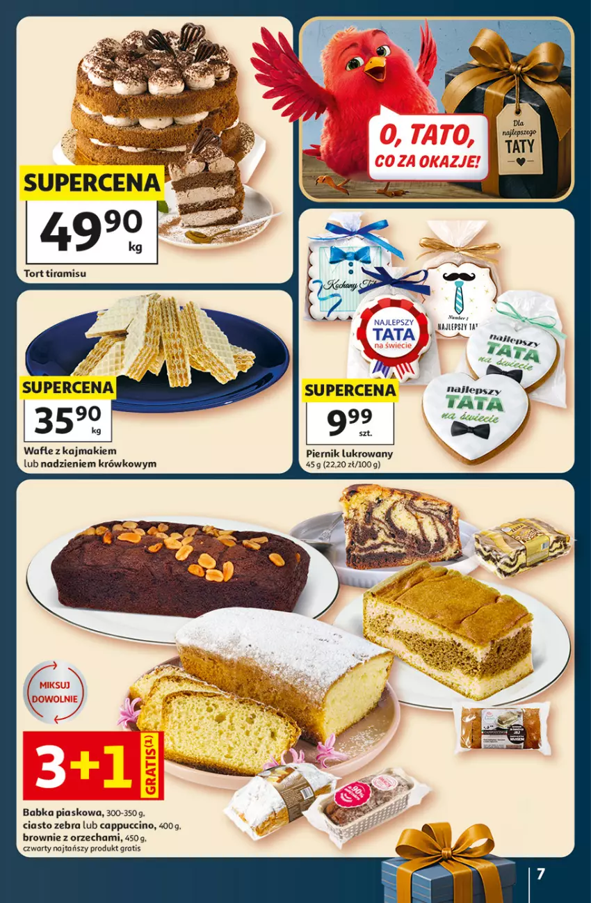 Gazetka promocyjna Auchan - 30 Lat Hipermarket - ważna 18.06 do 24.06.2026 - strona 7 - produkty: Babka, Brownie, Cappuccino, Gra, Piernik, Wafle