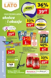 Gazetka promocyjna Auchan - 30 Lat Hipermarket - Gazetka - ważna od 24.06 do 24.06.2026 - strona 18 - produkty: Por, Sport, Znicz, Hulajnoga, Maska, Suplement diety, Hulajnoga elektryczna