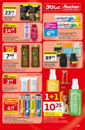 Gazetka promocyjna Auchan - 30 Lat Hipermarket - Gazetka - ważna od 24.06 do 24.06.2026 - strona 35 - produkty: Woda perfumowana, Elseve, Mus, Aquafresh, Tablet, Perfum, Pasta do zębów, Joanna, Tabletki musujące, Płatki kosmetyczne, Szampon, Garnier, Odżywka, Woda, Farba do włosów, Fa