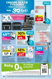 Gazetka promocyjna Auchan - 30 Lat Hipermarket - Gazetka - ważna od 24.06 do 24.06.2026 - strona 42 - produkty: Odkurzacz, Top, Sok, Mop, Gra, Czajnik, Termos, Szczotka, Kosz, Pojemnik, Aquaphor, Tefal, Opiekacz do kanapek, Grzałka, Rower, Zelmer, Waga, Grill, Parownica, Akumulator, Fa